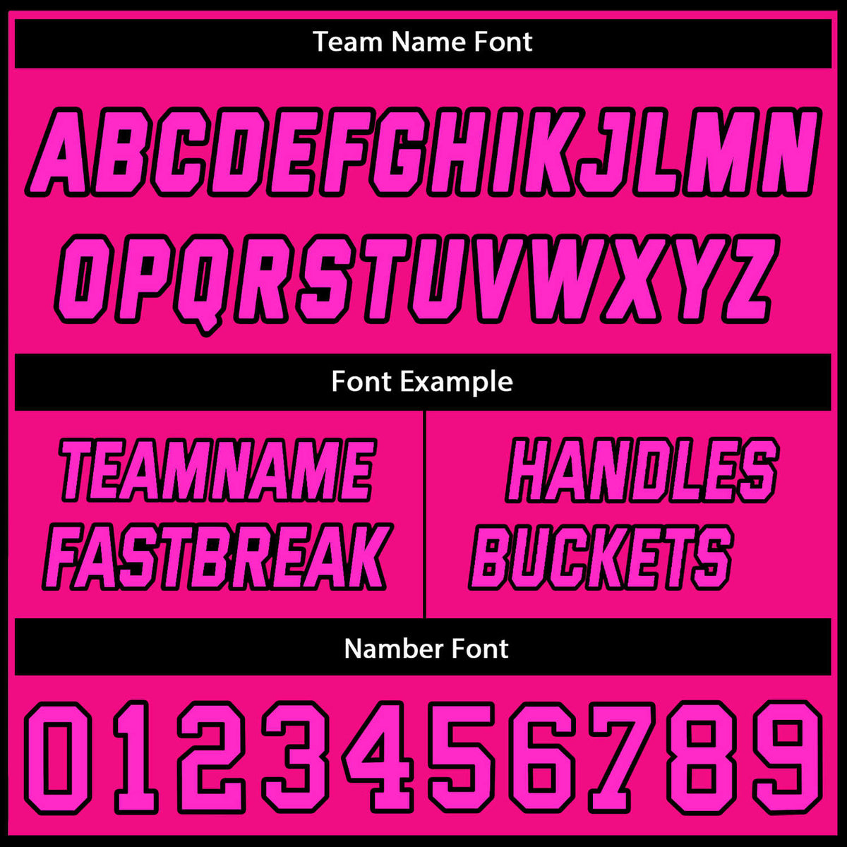 Custom Reversible Basketball Jersey + Shorts Set (Black & Pink Stripe) - Personalized Team Name, Number & LOGO | Vosoli