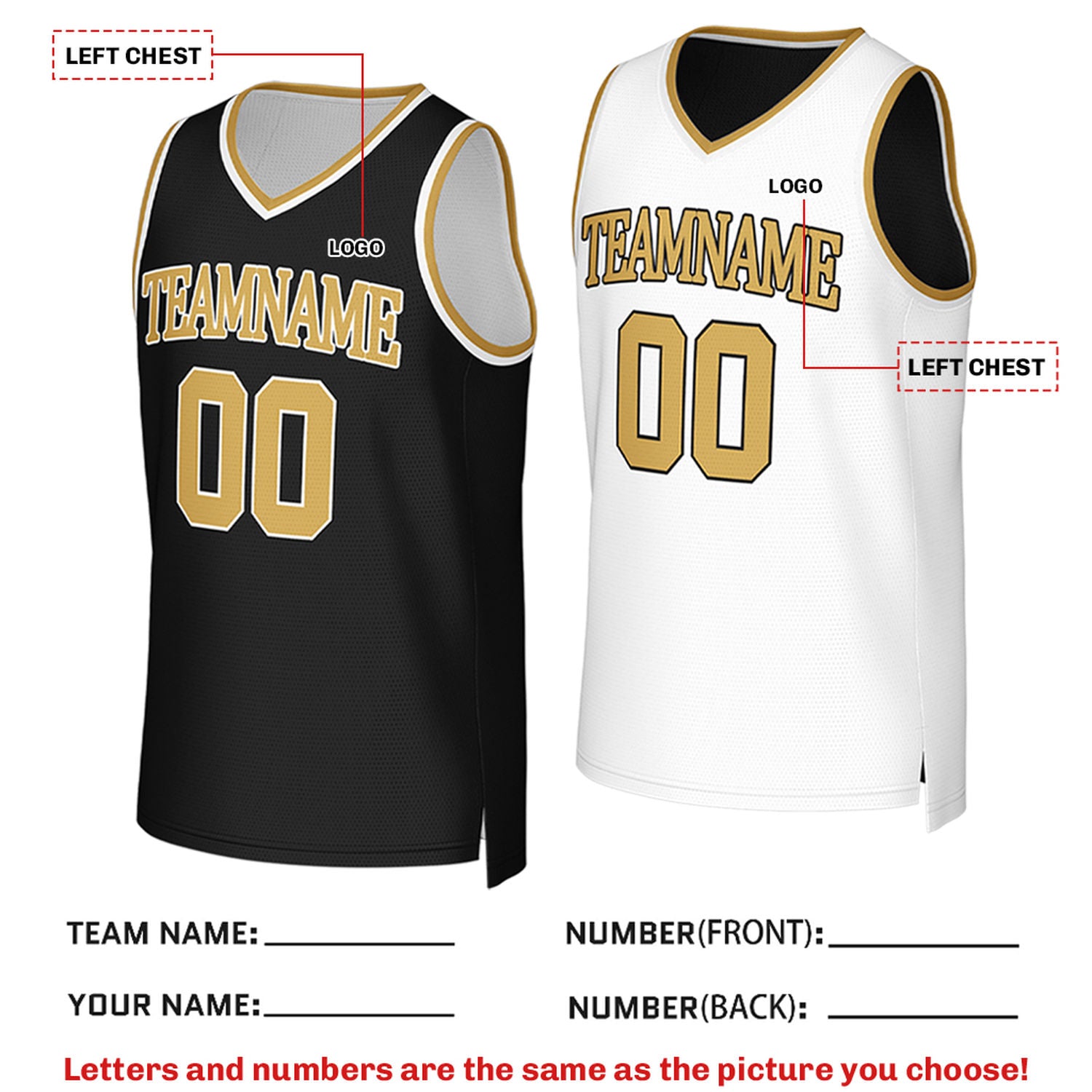 Custom Reversible Black & White Mesh Basketball Jersey | Personalized Team Jersey | Vosoli