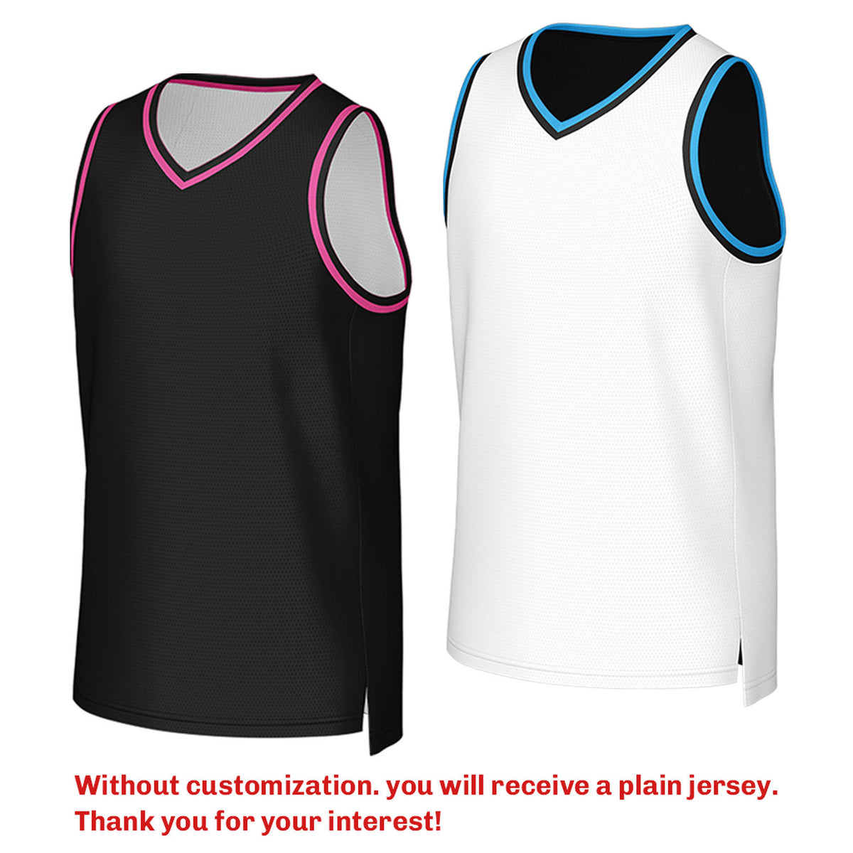 Custom Reversible Black & White Mesh Basketball Jersey | Personalized Team Jersey | Vosoli