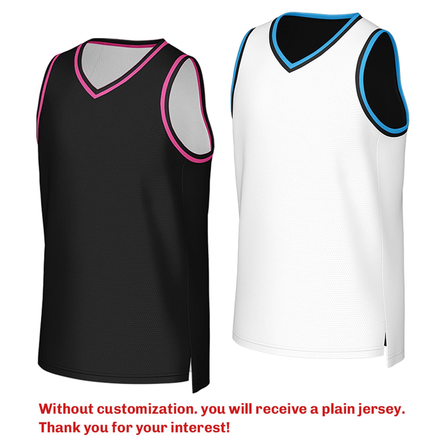 Custom Reversible Black & White Mesh Basketball Jersey | Personalized Team Jersey | Vosoli