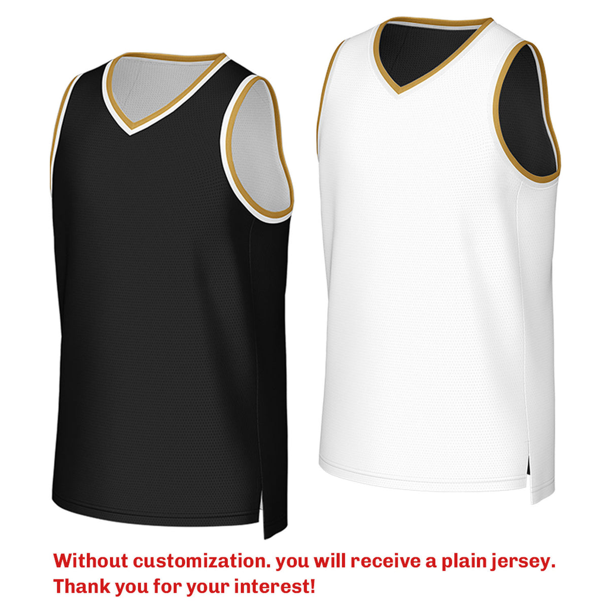 Custom Reversible Black & White Mesh Basketball Jersey | Personalized Team Jersey | Vosoli