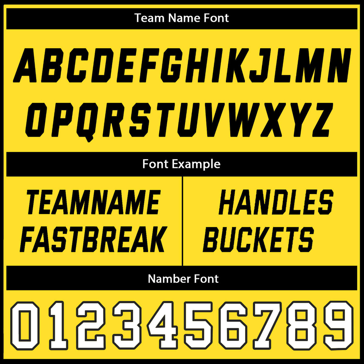 Custom Reversible Black Yellow Basketball Uniform Set | Team Name & Number - Vosoli