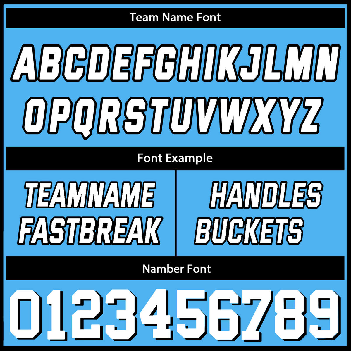 Custom Reversible Blue Black Basketball Uniform Set | Team Name & Number - Vosoli