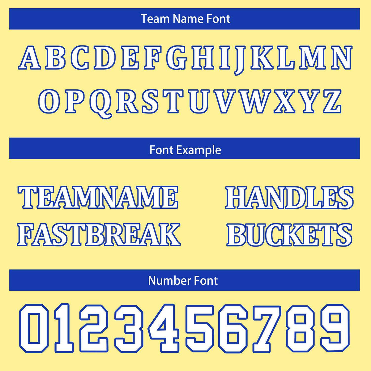 Custom Reversible Blue Gold Basketball Uniform Set | Team Name & Number - Vosoli