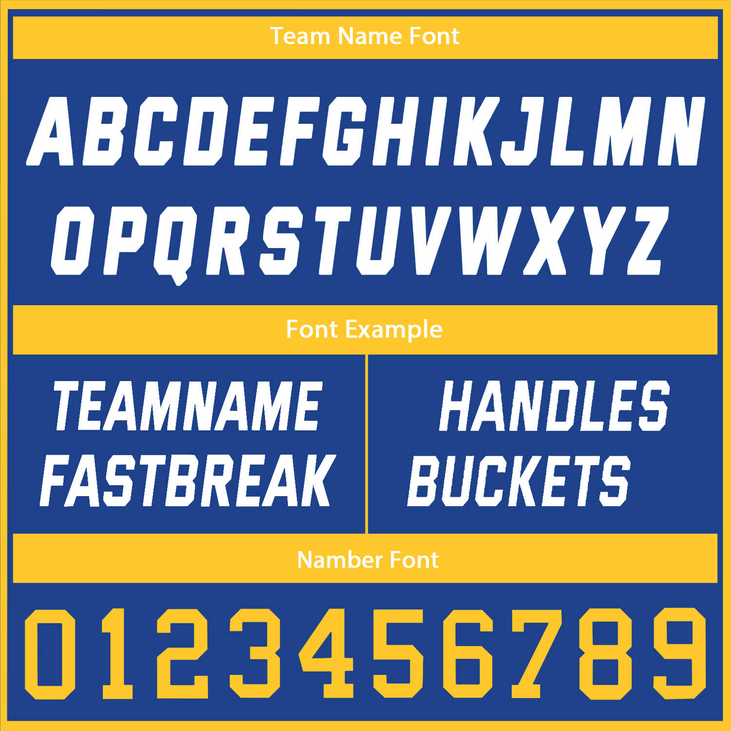 Custom Reversible Blue & Gold Basketball Uniform | Jersey & Shorts Set - Vosoli