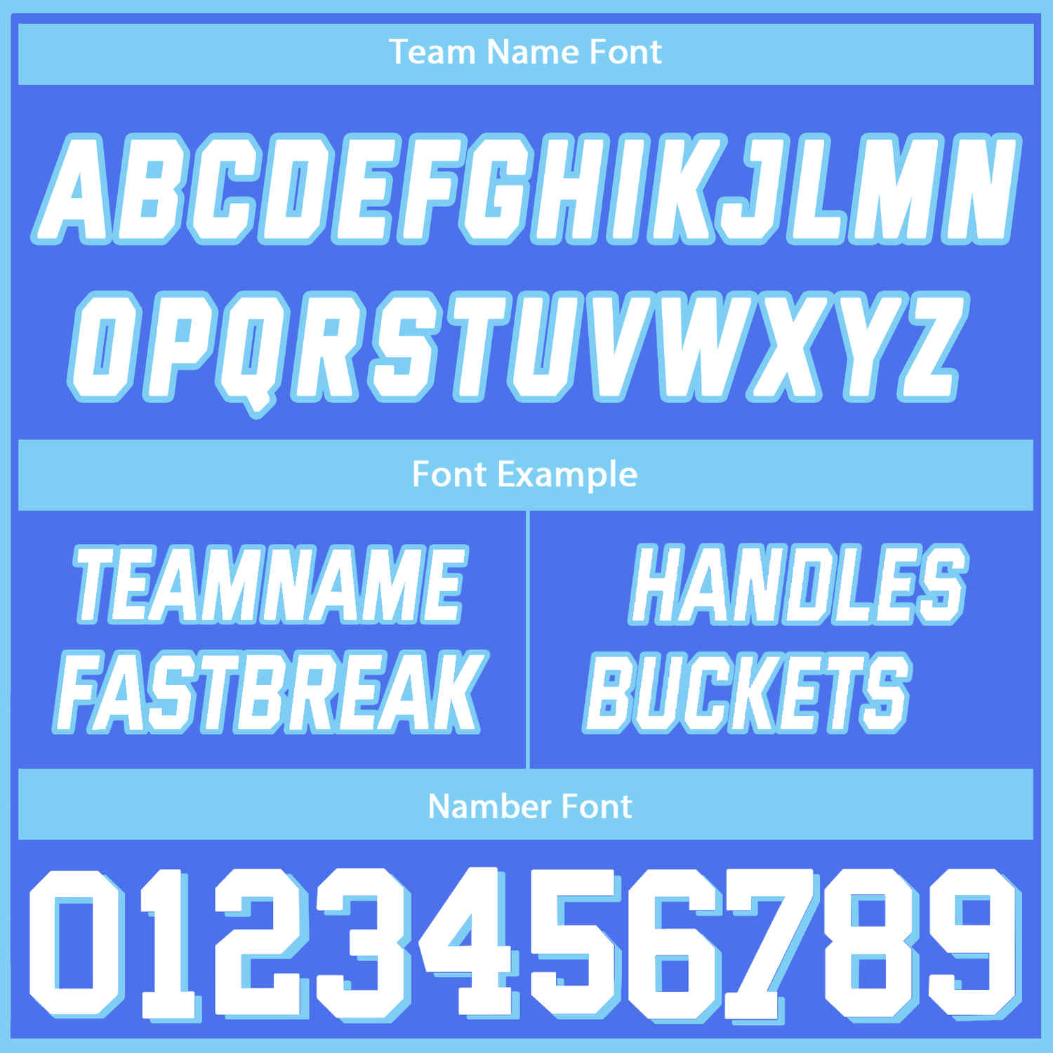 Custom Reversible Blue White Basketball Uniform Set | Team & Player Name - Vosoli