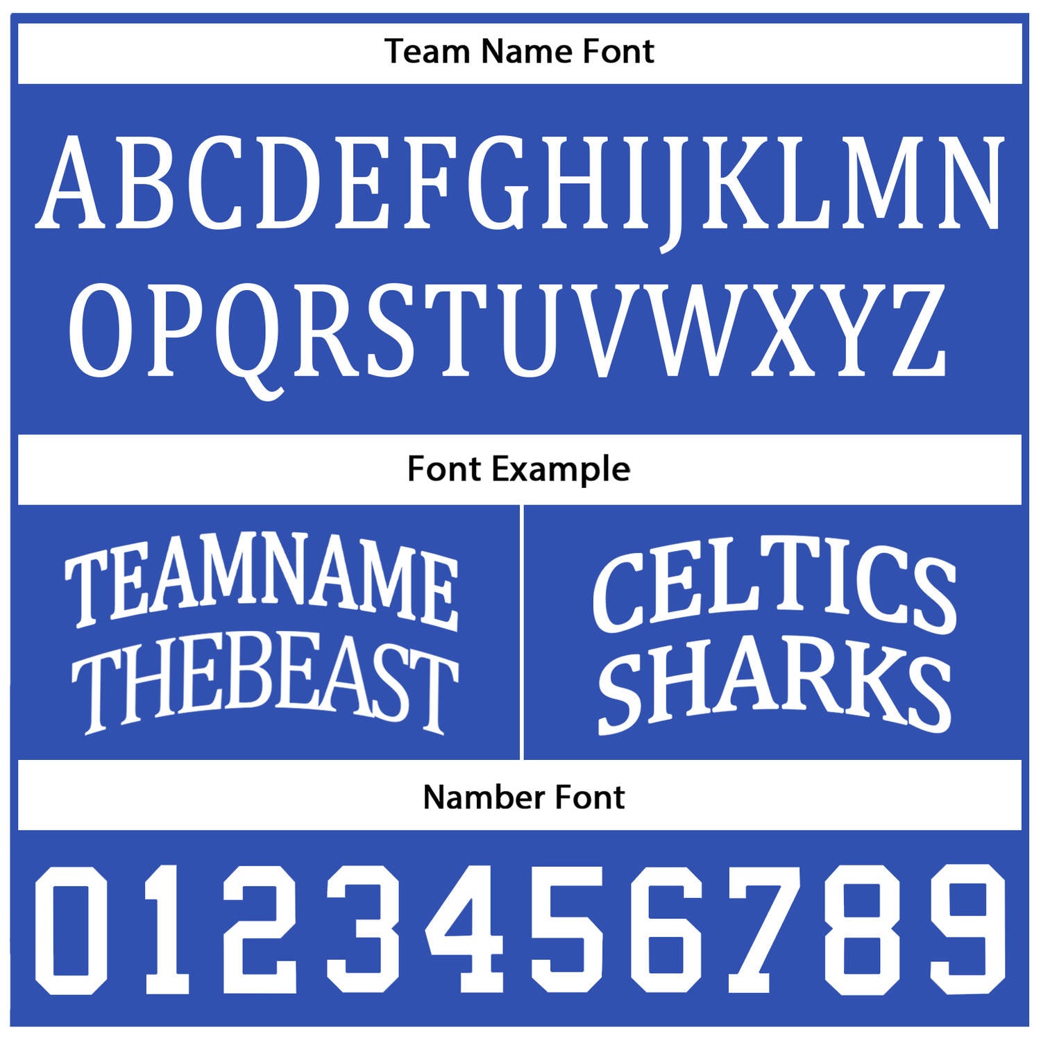 Custom Reversible Blue White Basketball Uniform Set | Team Name & Number - Vosoli