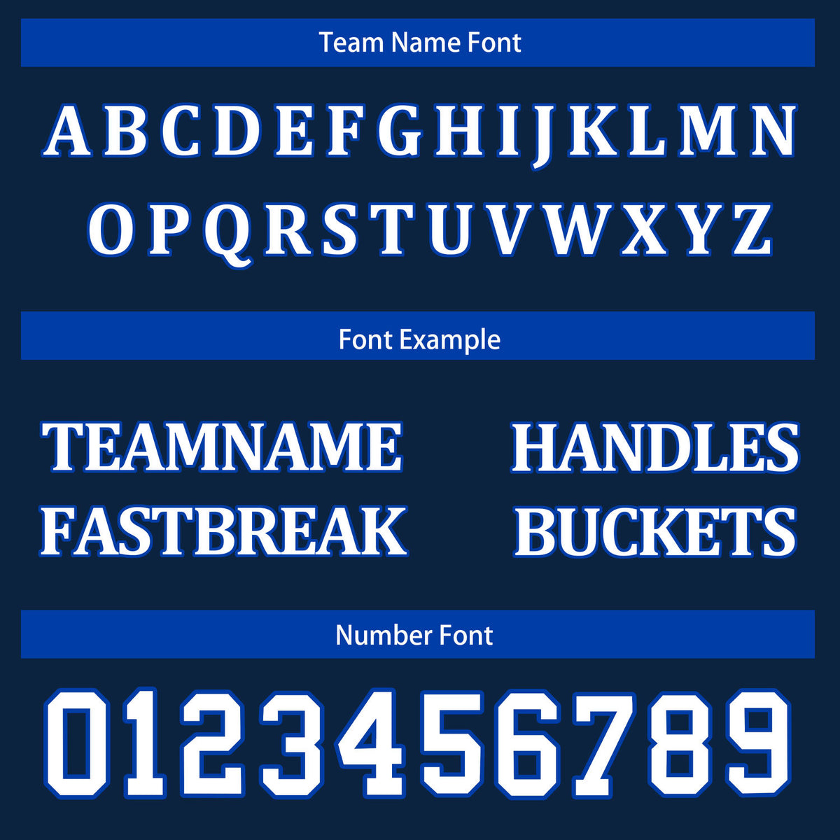 Custom Reversible Bright Blue Navy Basketball Uniform Set | Team & Player Name - Vosoli
