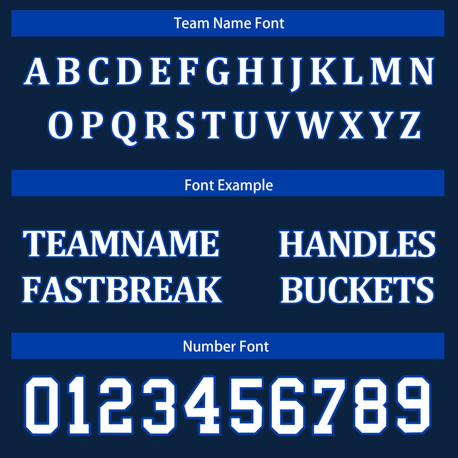 Custom Reversible Bright Blue Navy Basketball Uniform Set | Team & Player Name - Vosoli