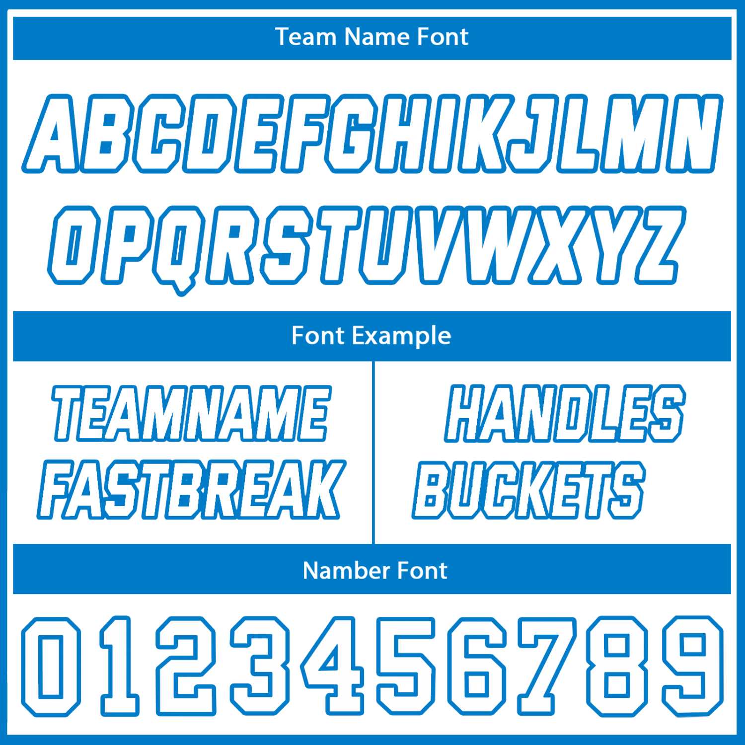 Custom Reversible Bright Blue & White Basketball Jersey | Personalized Team Jersey | Vosoli