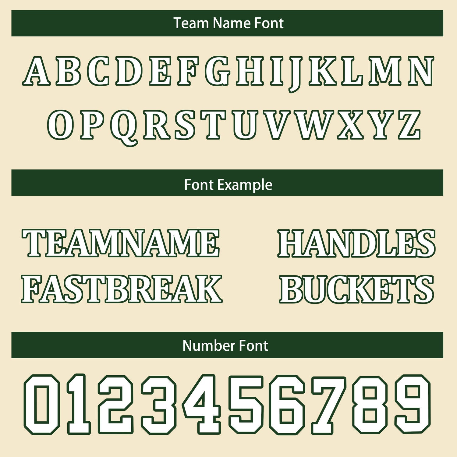 Custom Reversible Dark Green Beige Star Basketball Uniform Set | Team Name & Number - Vosoli