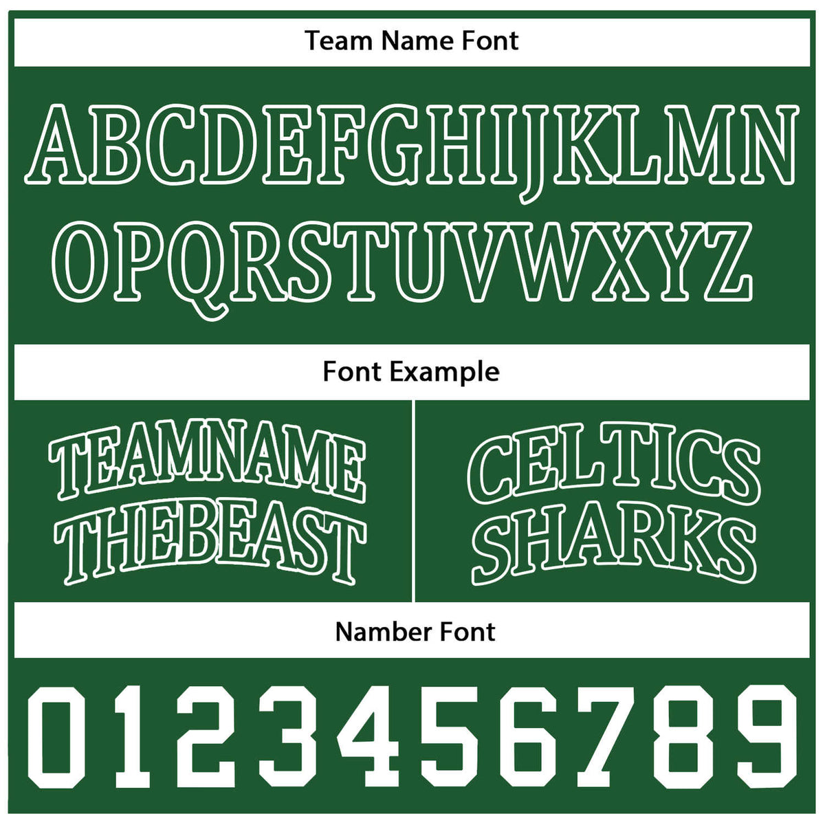 Custom Reversible Forest Green & White Basketball Jersey | Personalized Team Name & Number - Vosoli