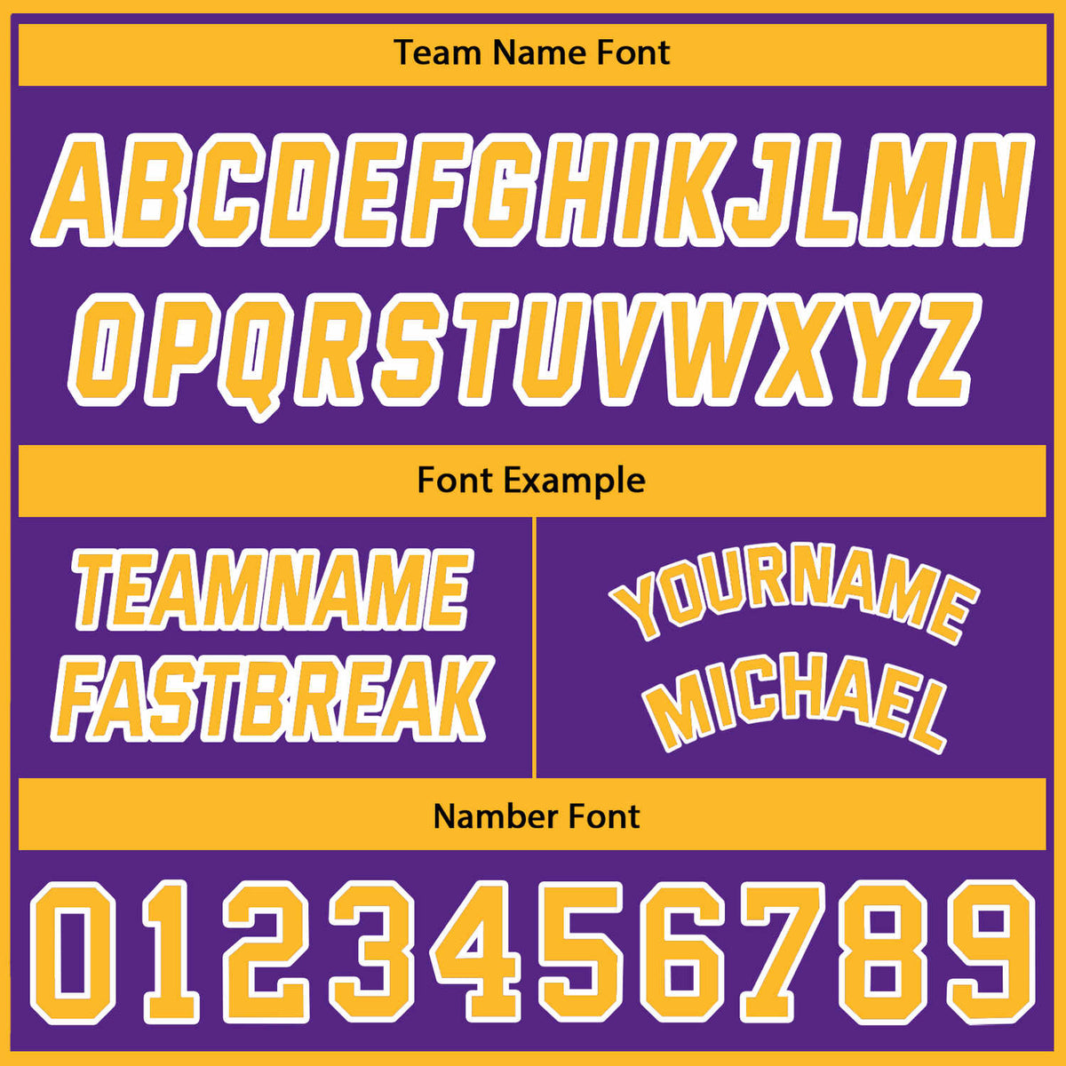 Custom Reversible Gold & Purple Basketball Jersey | Personalized Team Name & Number - Vosoli
