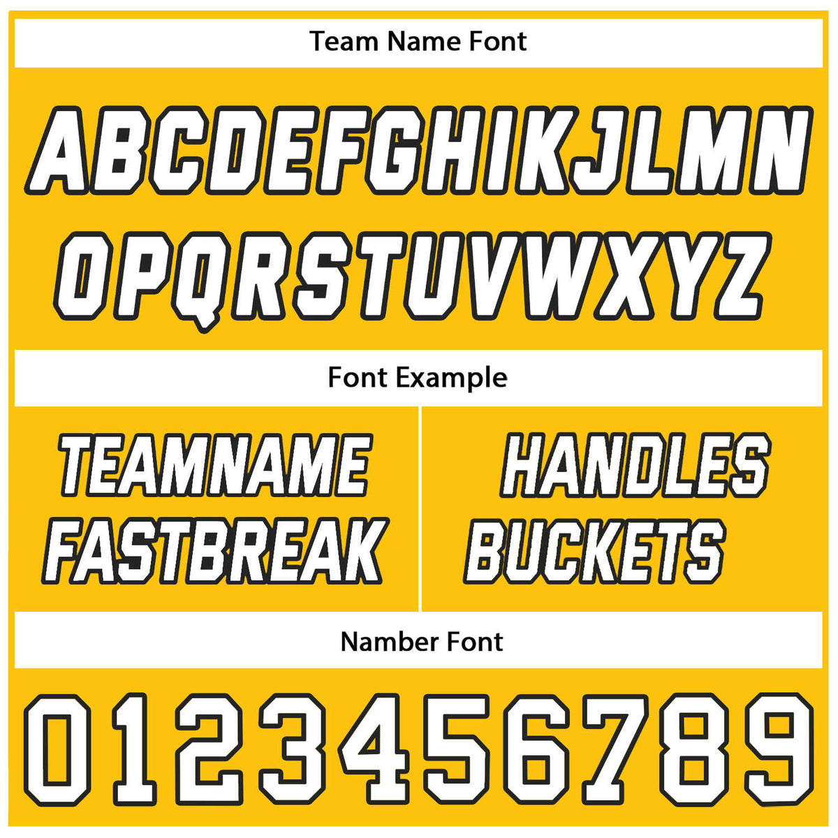 Custom Reversible Gold White Basketball Uniform Set | Team Name & Number - Vosoli