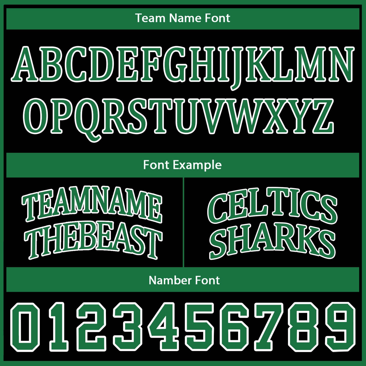Custom Reversible Green Black Basketball Uniform Set | Team Name & Number - Vosoli
