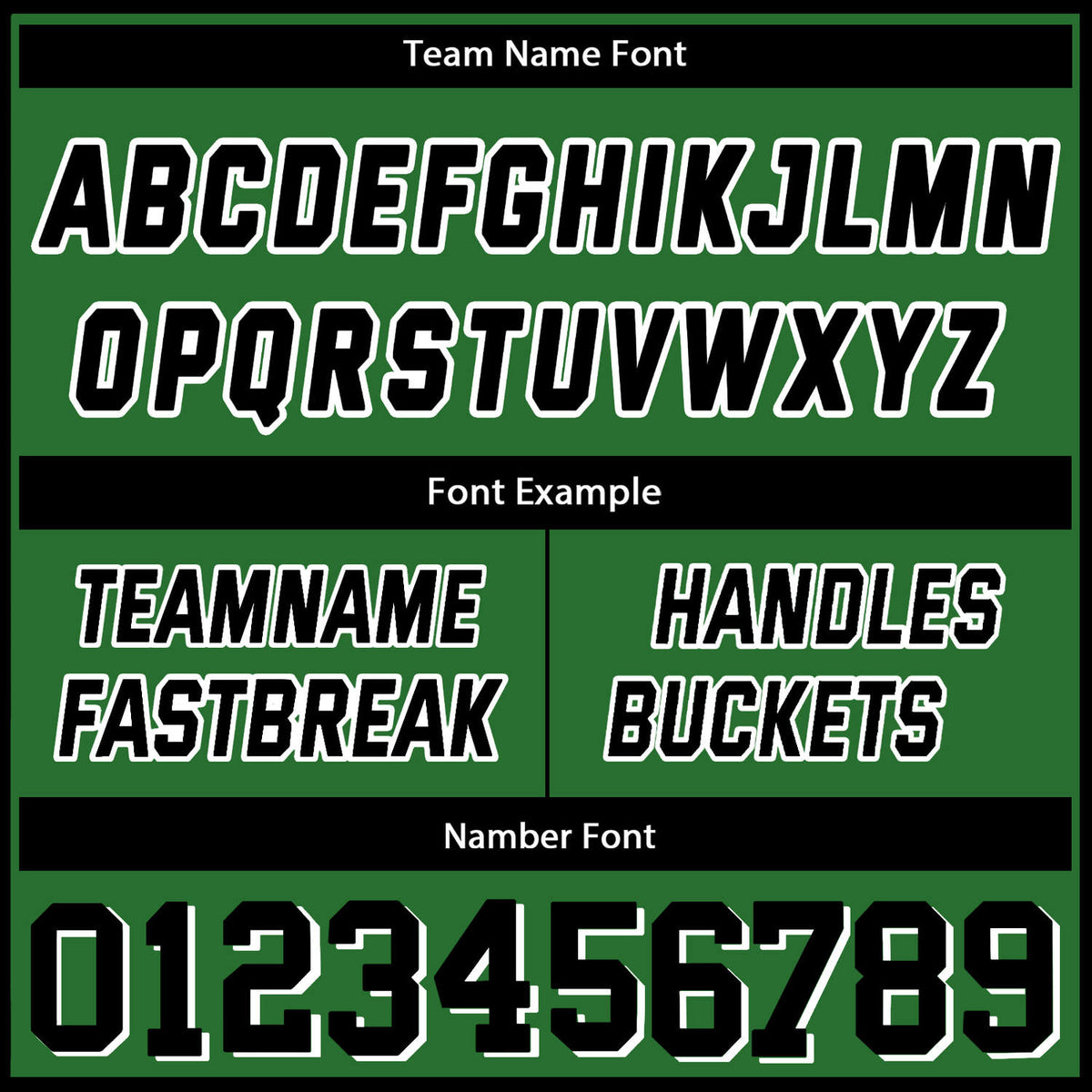 Custom Reversible Green Black Basketball Uniform Set | Team Name & Number - Vosoli