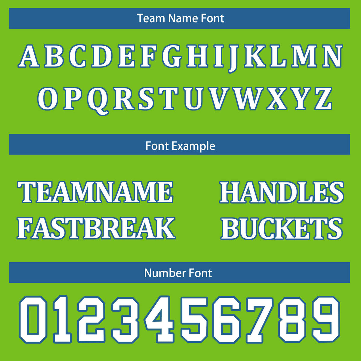 Custom Reversible Green Blue Block Basketball Jersey | Team & Player Name - Vosoli