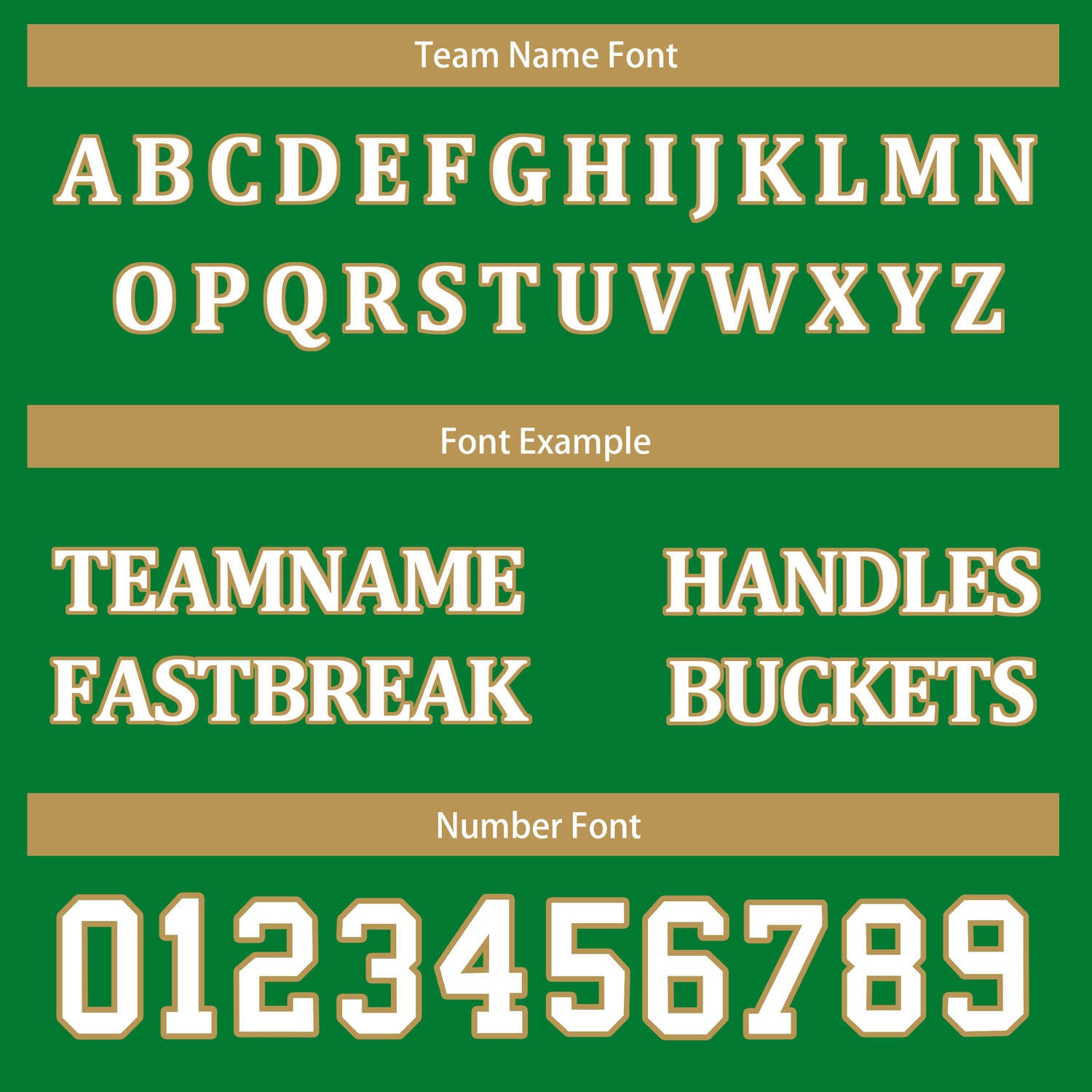 Custom Reversible Green Gold Basketball Uniform Set | Team & Player Name - Vosoli