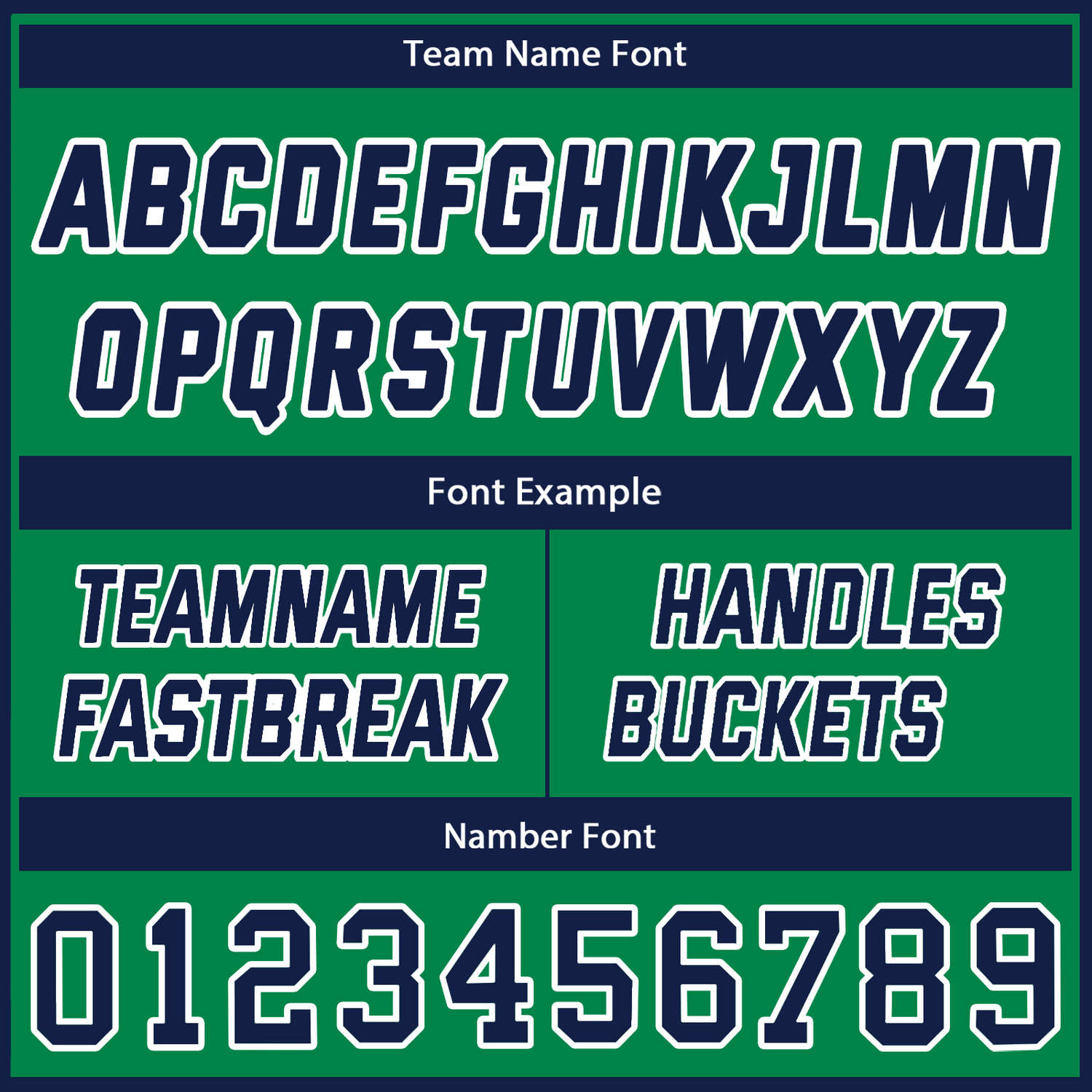 Custom Green Navy Basketball Uniforms for Youth & Adults - Reversible Jersey Set - Vosoli