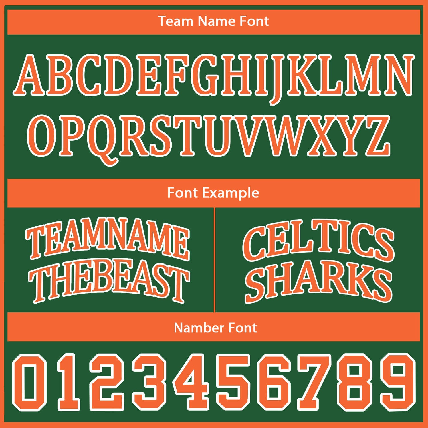Custom Reversible Green & Orange Basketball Uniform Set | Personalized for Team Sports Practice - Vosoli