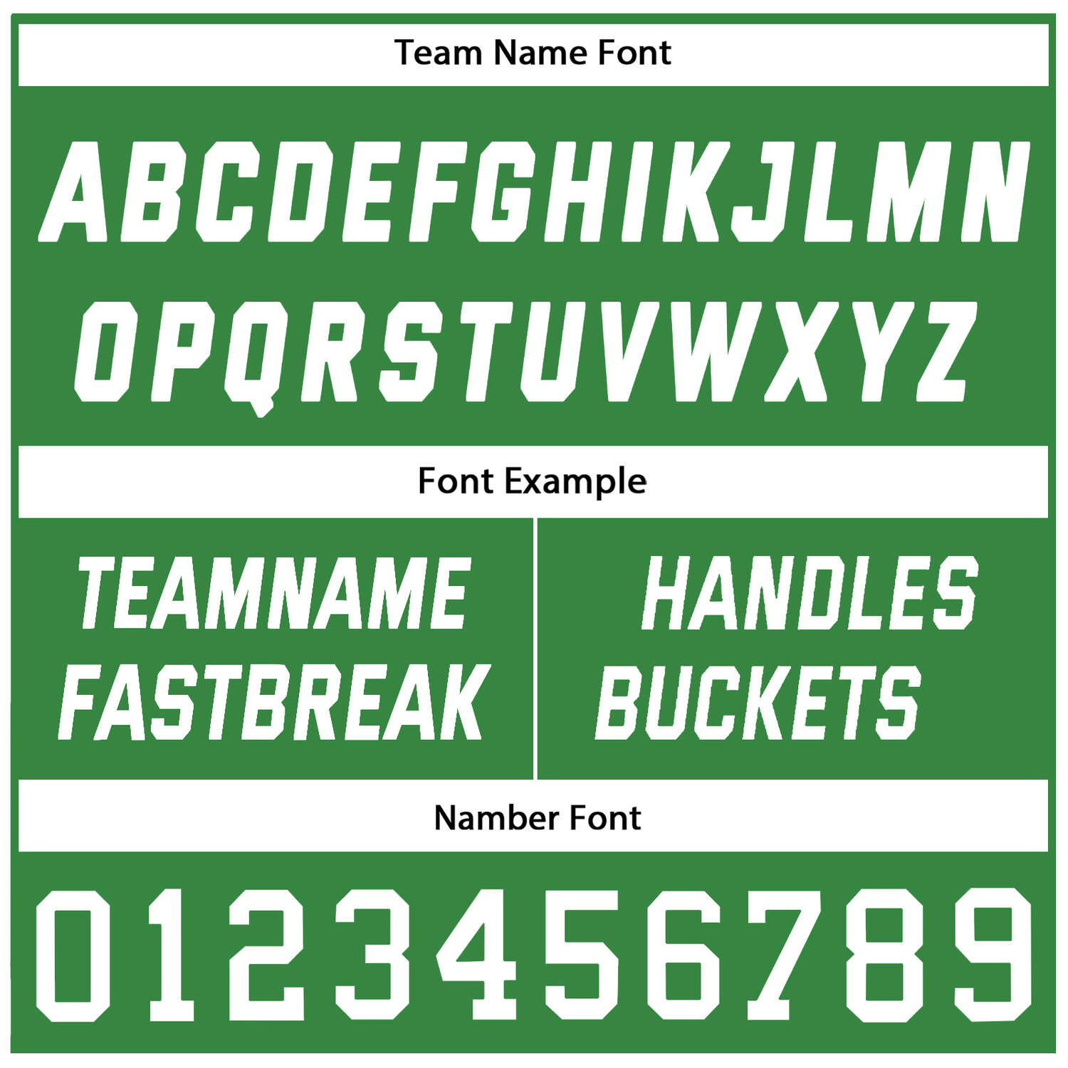 Custom Reversible Green White Basketball Uniform Set | Team Name & Number - Vosoli