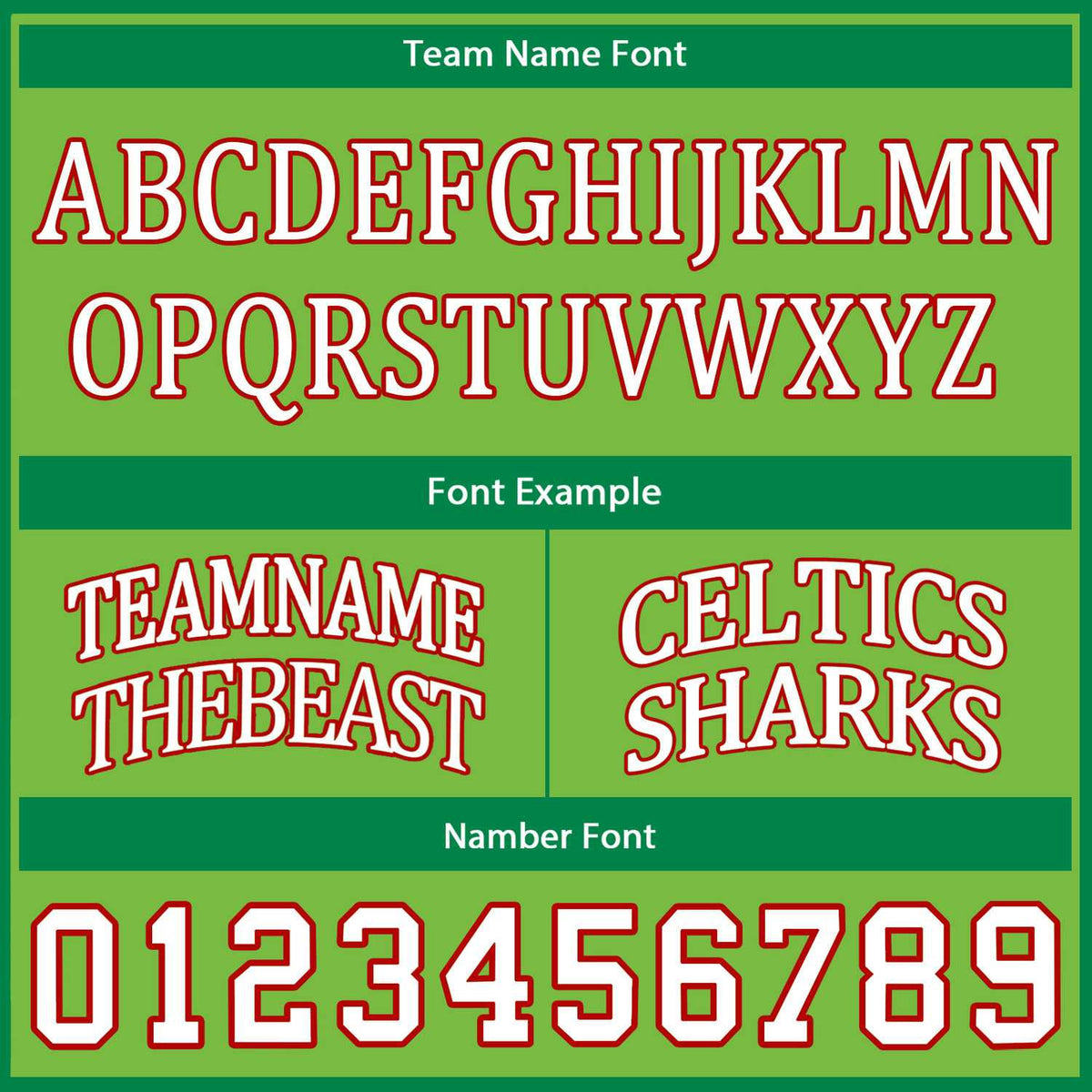 Custom Reversible Green White Basketball Uniform Set | Team Name & Number - Vosoli