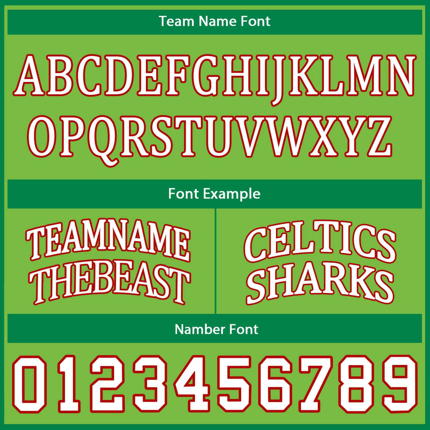 Custom Reversible Green White Basketball Uniform Set | Team Name & Number - Vosoli