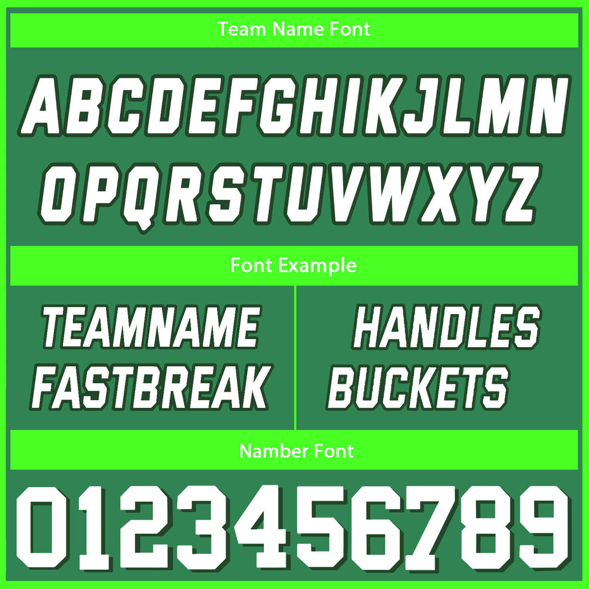 Custom Reversible Green White Basketball Uniform Set | Team & Player Name - Vosoli