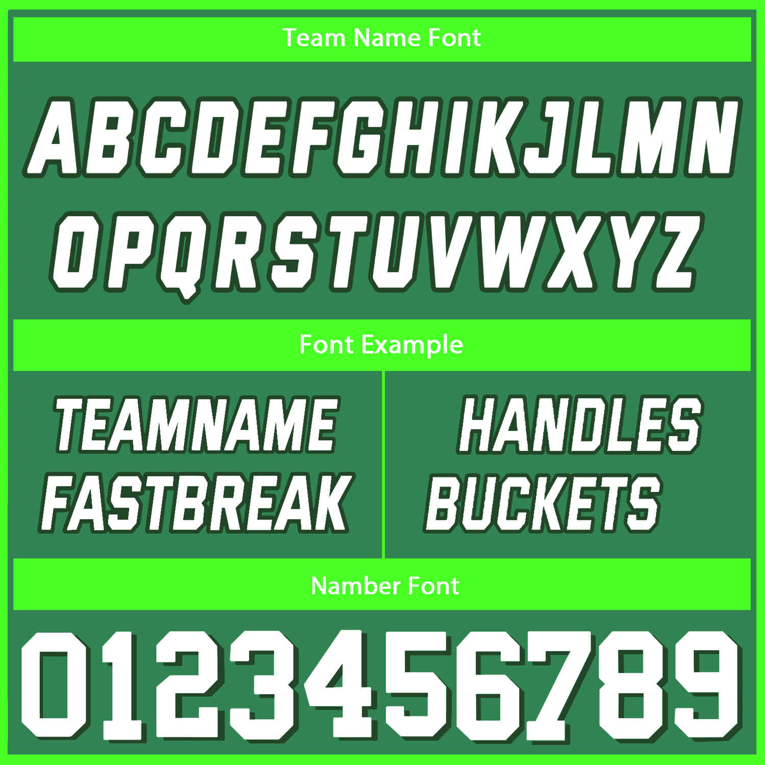 Custom Reversible Green White Basketball Uniform Set | Team & Player Name - Vosoli