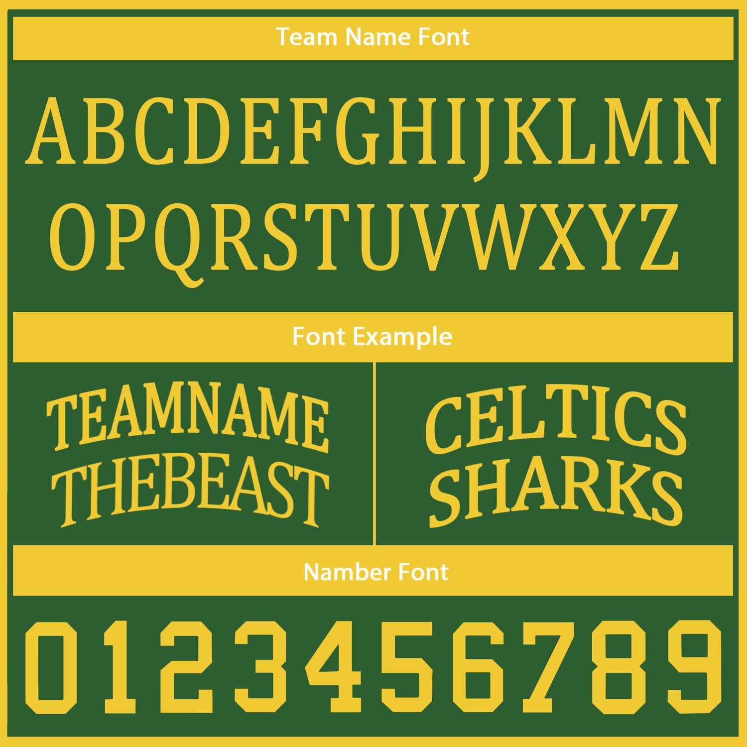 Custom Reversible Green Yellow Basketball Uniform Set | Team Name & Number - Vosoli