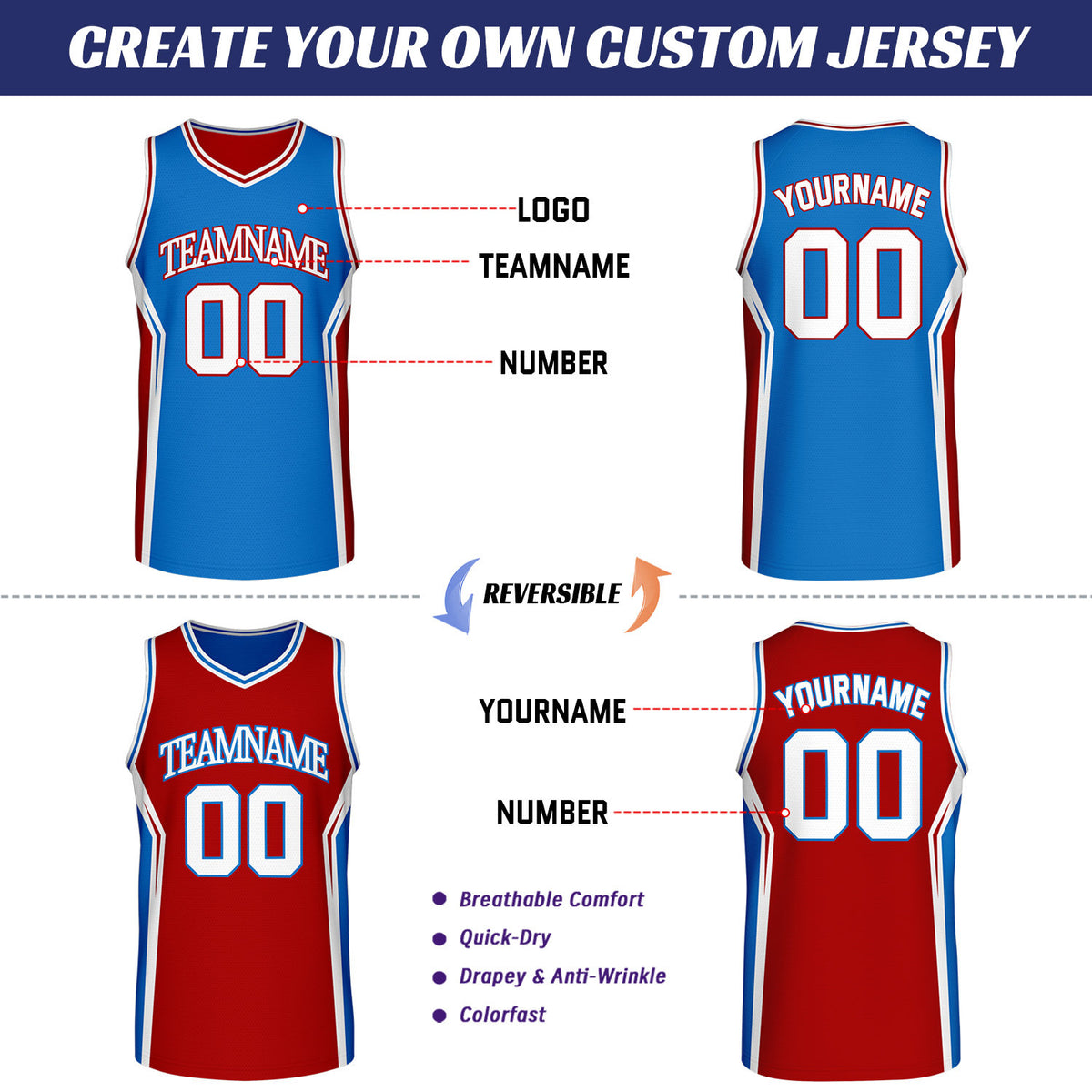 Custom Green & White Reversible Basketball Uniform Set | Personalized School Team Uniforms for Adult & Youth