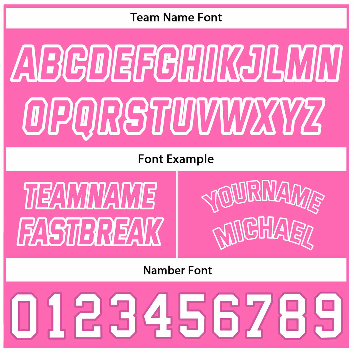 Custom Reversible Hot Pink White Basketball Jersey | Personalized Team Name & Number - Vosoli