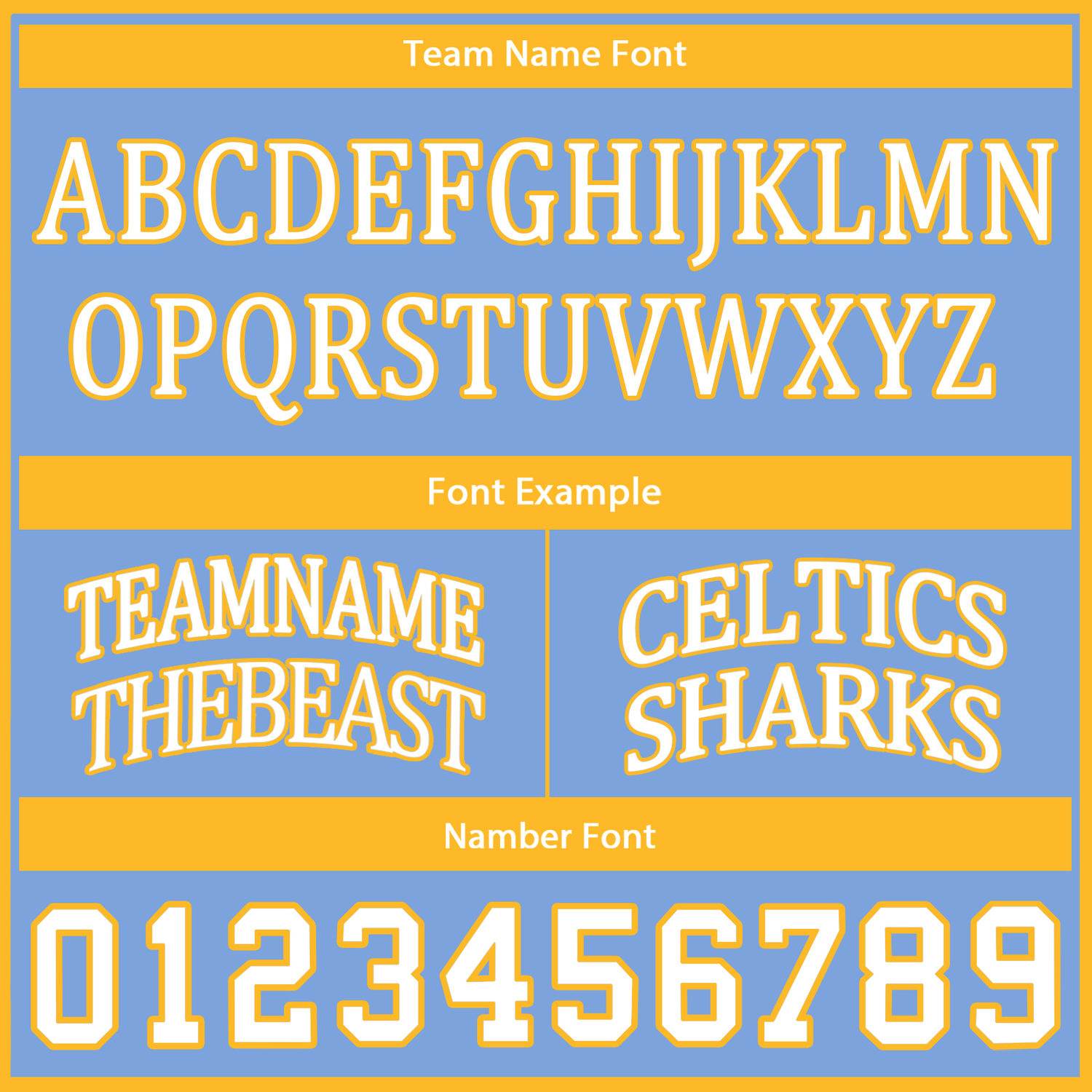 Custom Reversible Light Blue Gold Basketball Uniform Set | Team Name & Number - Vosoli