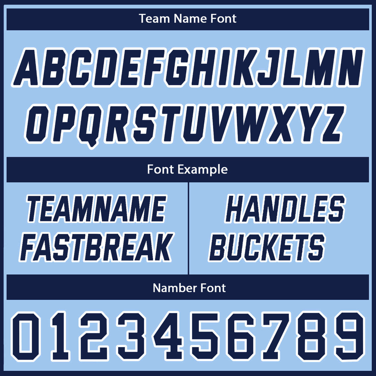 Custom Light Blue Navy Basketball Uniforms for Youth & Adults - Reversible Jersey Set - Vosoli