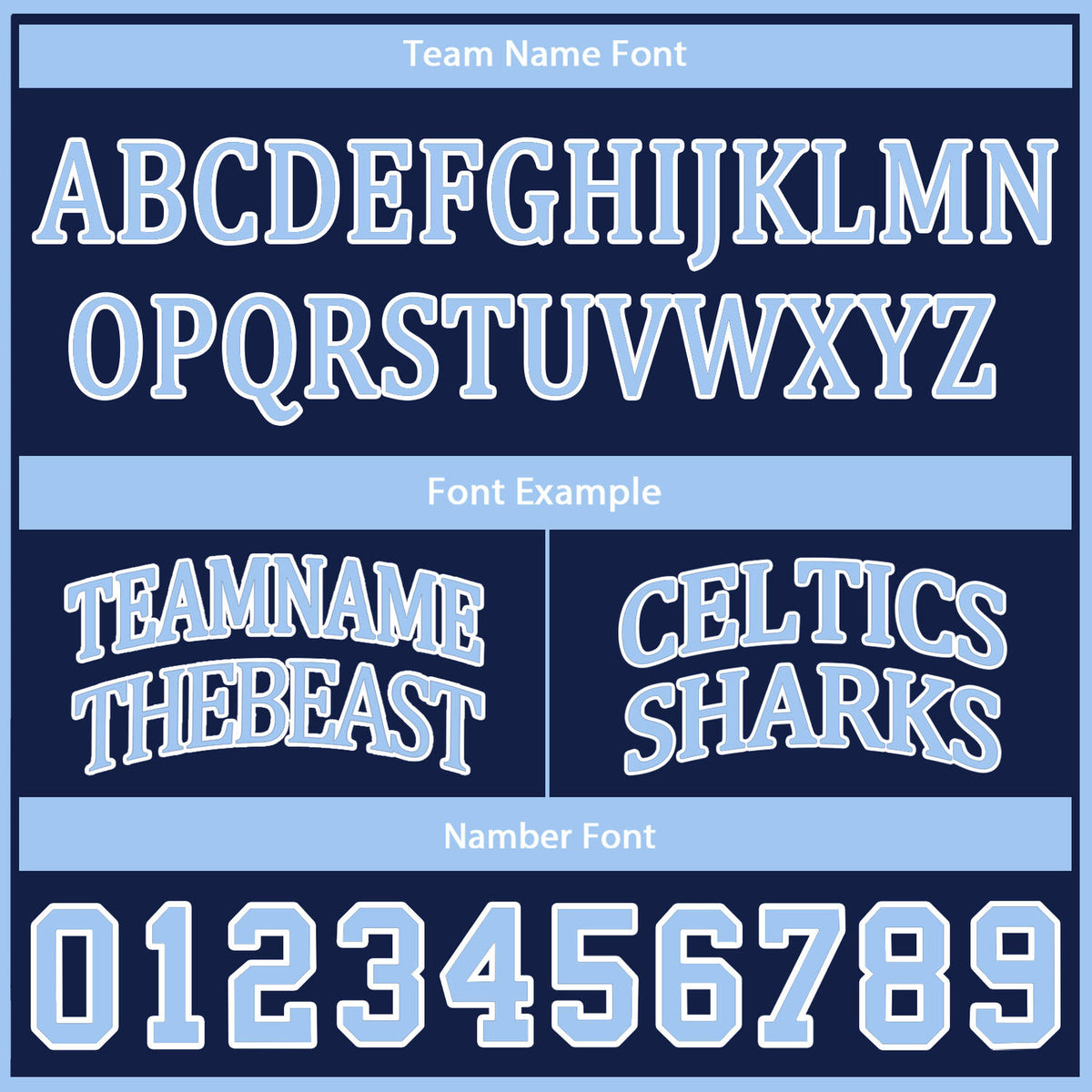 Custom Reversible Light Blue Navy Basketball Uniform Set | Team Name & Number - Vosoli