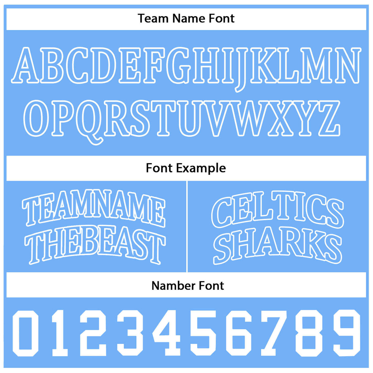 Custom Reversible Light Blue & White Basketball Jersey | Personalized Team Name & Number - Vosoli