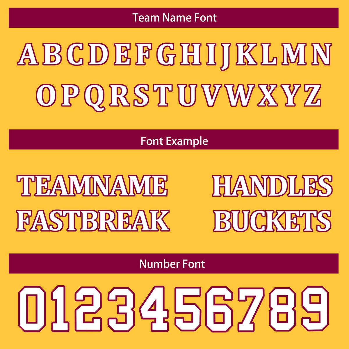 Custom Reversible Maroon Gold Block Basketball Jersey | Team & Player Name - Vosoli