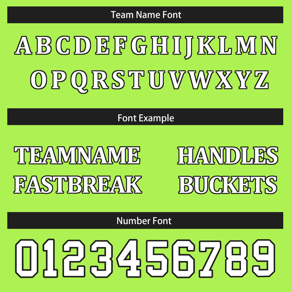 Custom Reversible Neon Green White Basketball Uniform Set | Team & Player Name - Vosoli