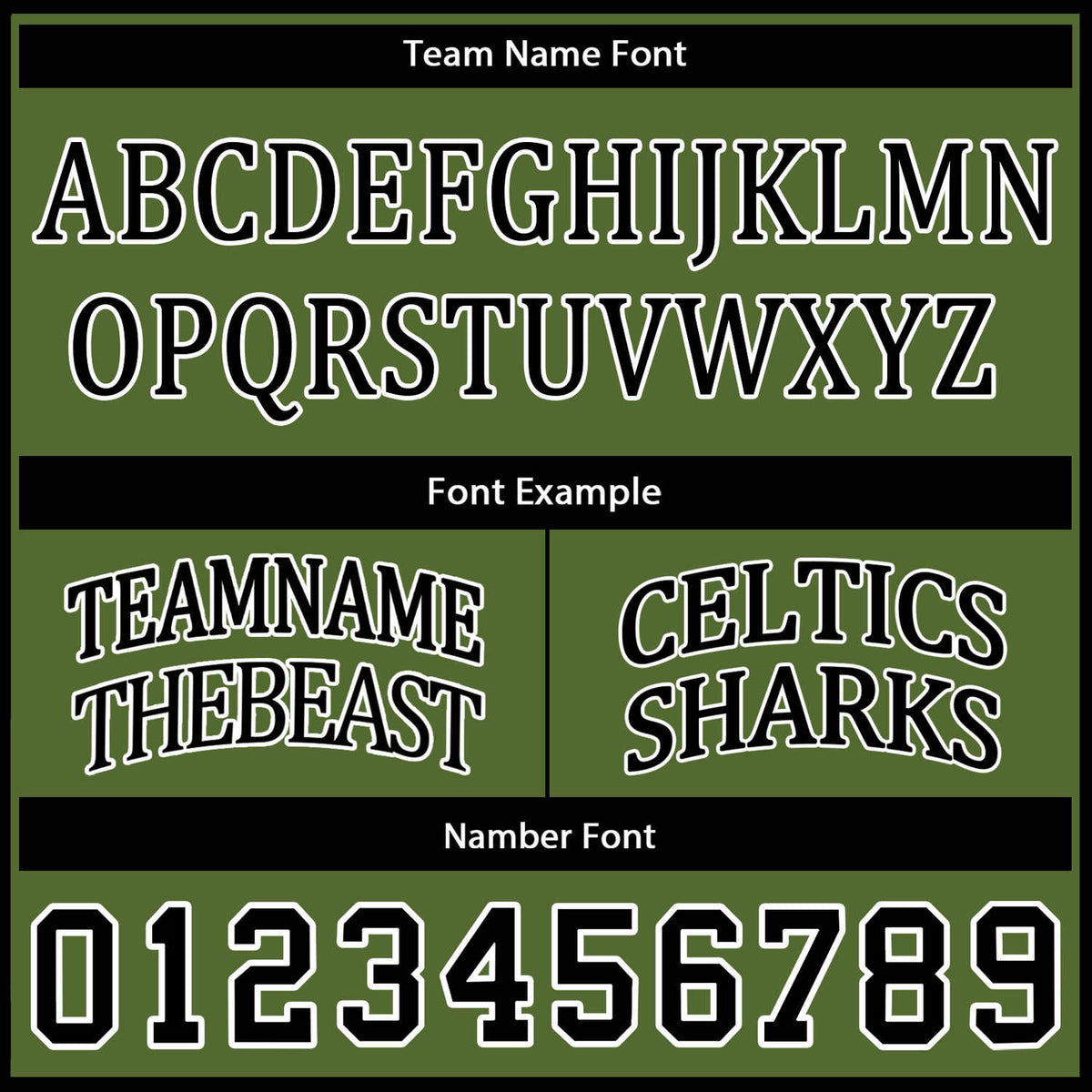 Custom Reversible Olive Green & Black Basketball Jersey | Personalized Team Name & Number - Vosoli
