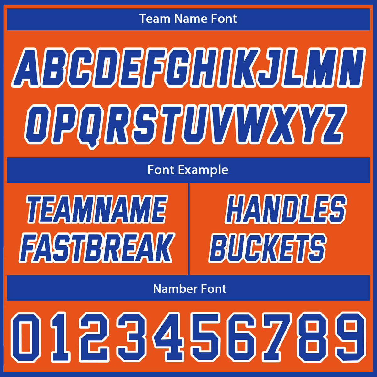 Custom Reversible Orange Blue Striped Mesh Basketball Jersey | Team & Player Name - Vosoli