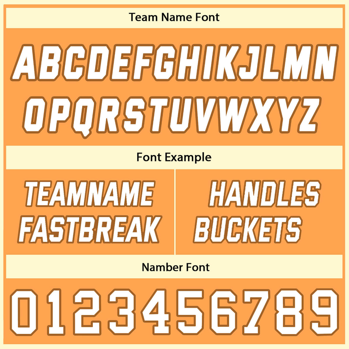 Custom Reversible Orange Cream Striped Basketball Jersey | Team Name & Number - Vosoli
