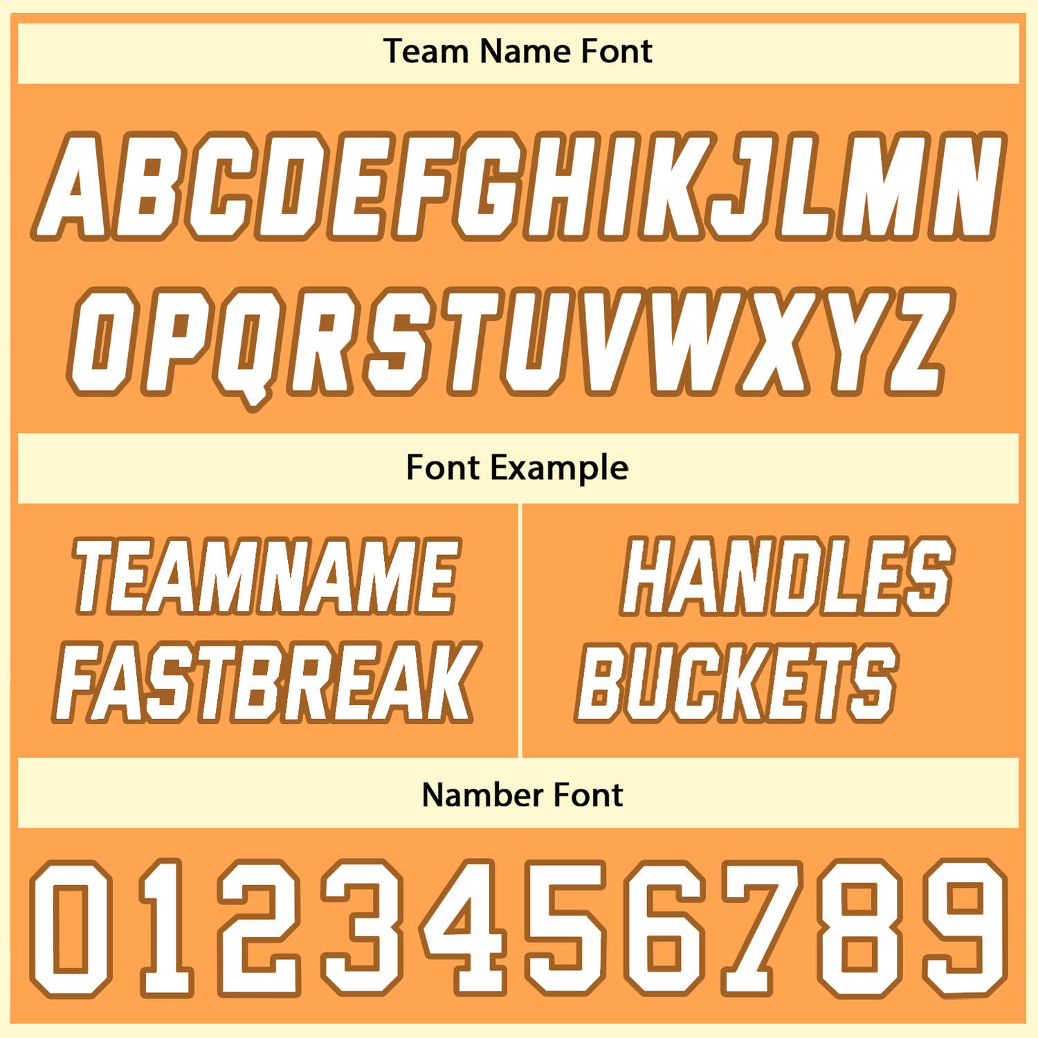 Custom Reversible Orange Cream Striped Basketball Jersey | Team Name & Number - Vosoli