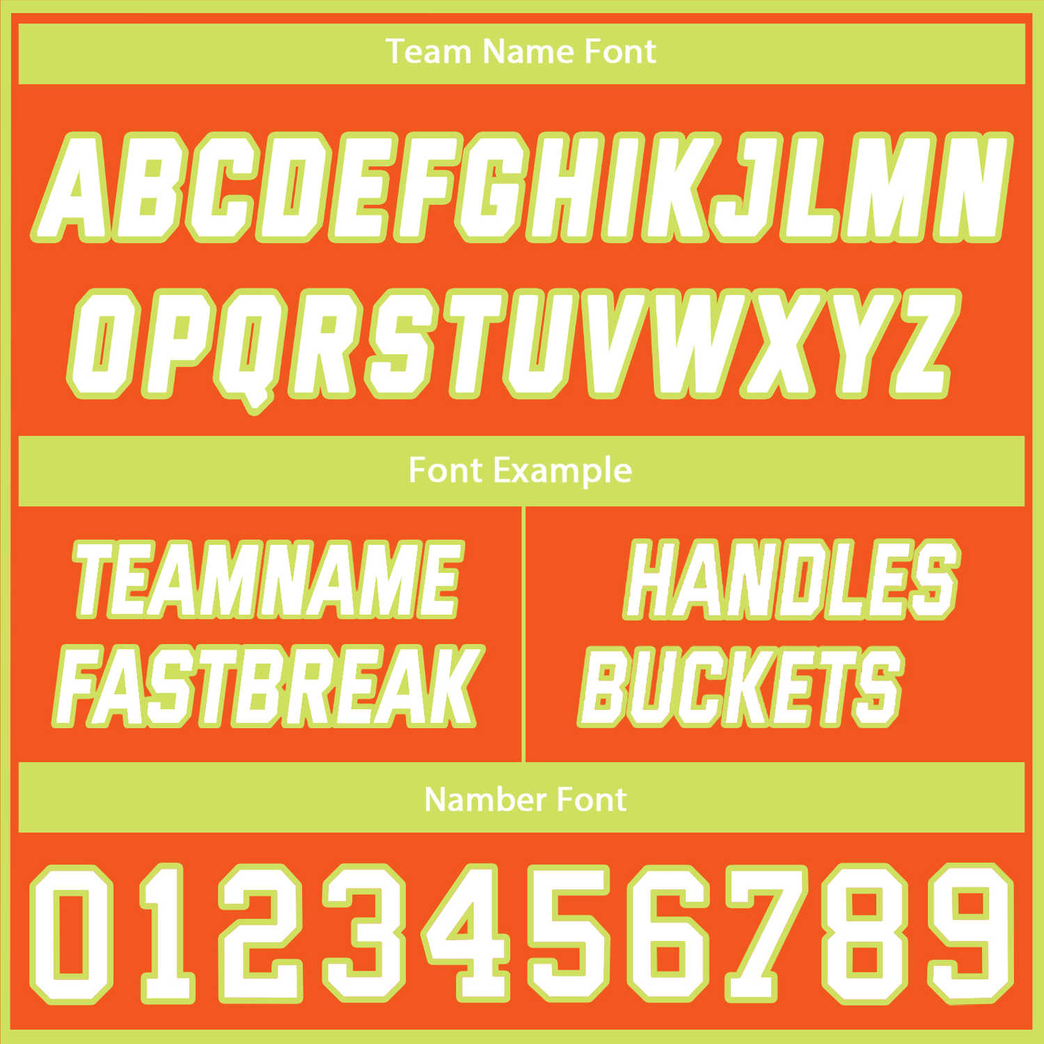 Custom Reversible Orange & Lime Basketball Uniform | Jersey & Shorts Set - Vosoli