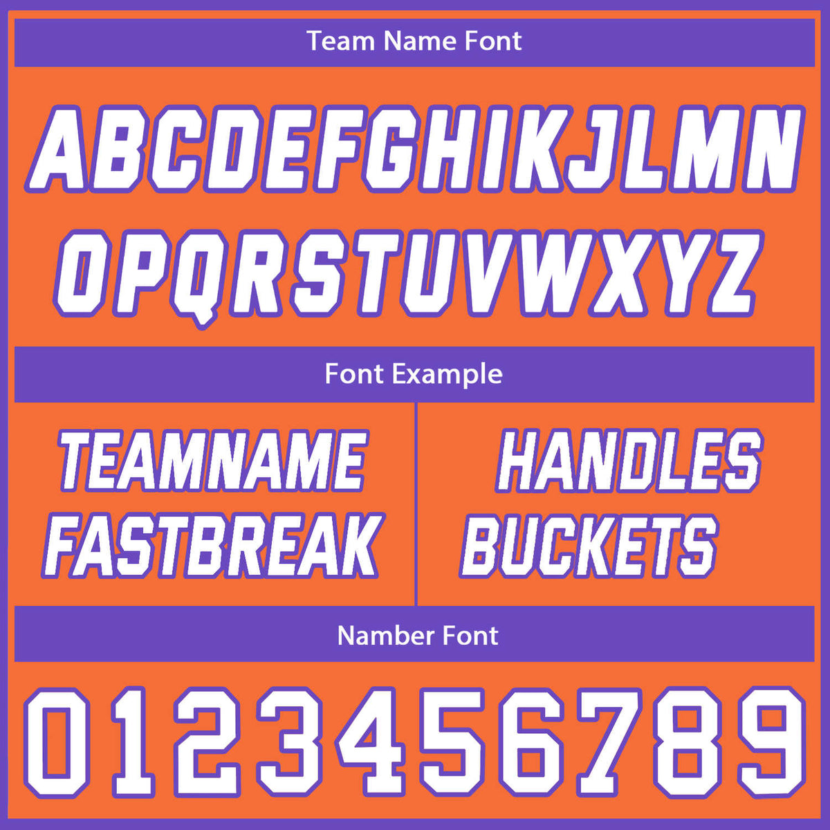 Custom Reversible Orange Purple Basketball Jersey & Shorts Set | Personalized Team Kit | Vosoli