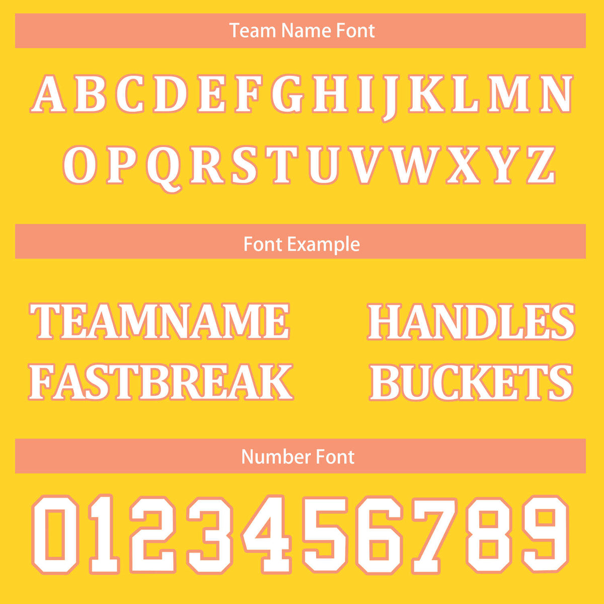 Custom Reversible Peach Yellow Basketball Uniform Set | Team & Player Name - Vosoli