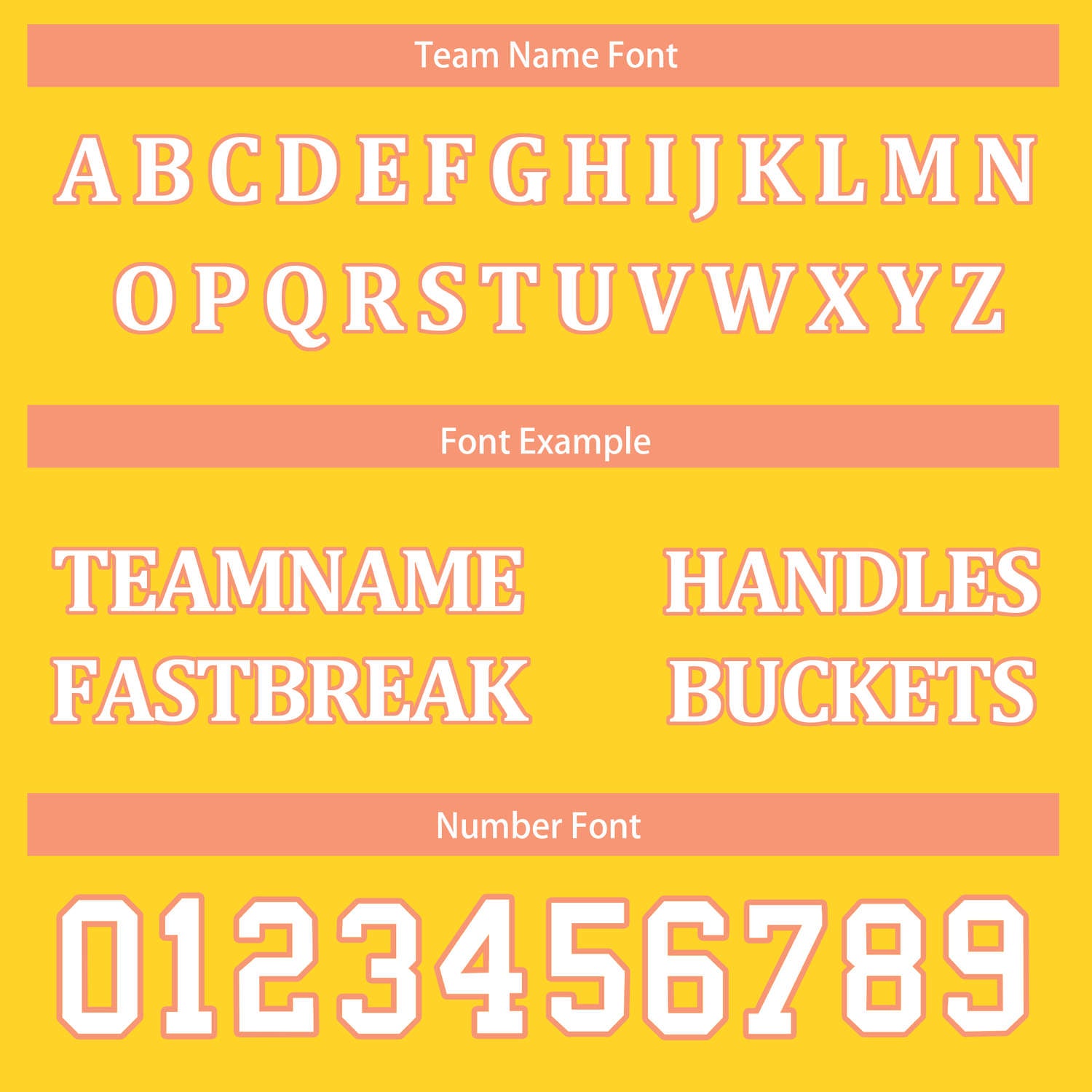 Custom Reversible Peach Yellow Basketball Uniform Set | Team & Player Name - Vosoli