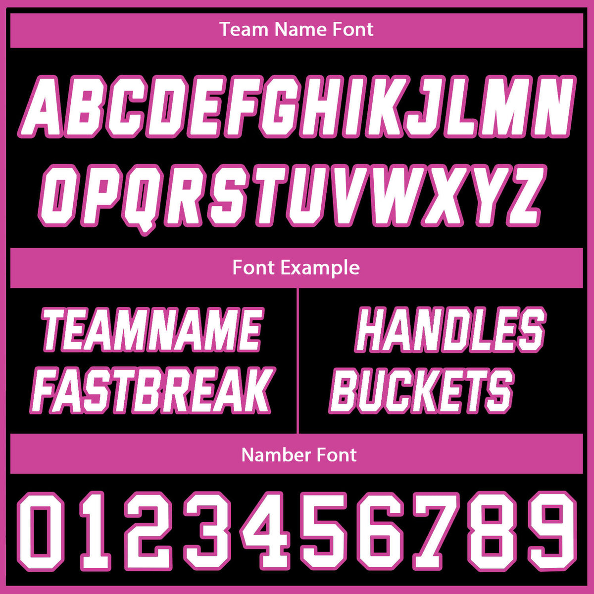 Custom Reversible Pink Black Basketball Uniform Set | Team Name & Number - Vosoli