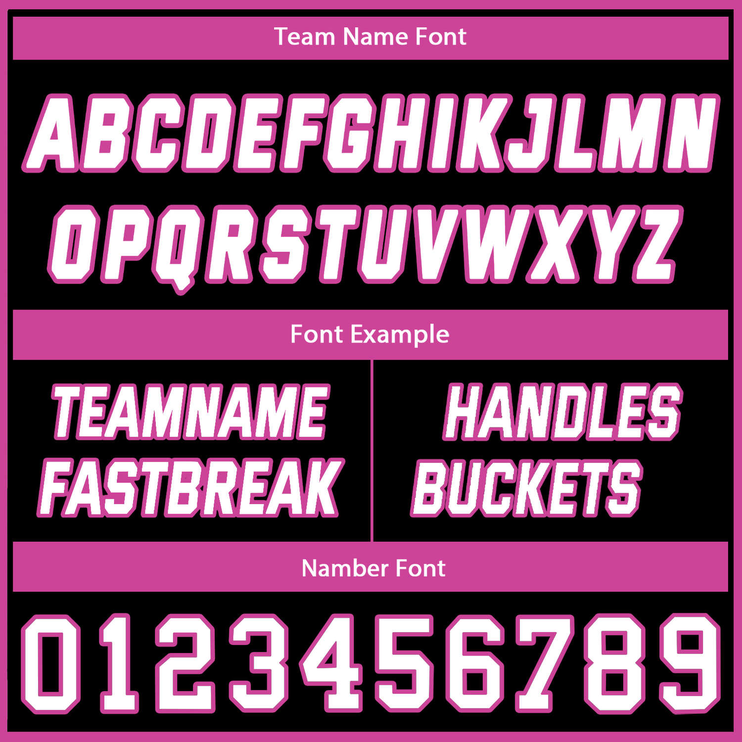 Custom Reversible Pink Black Basketball Uniform Set | Team Name & Number - Vosoli