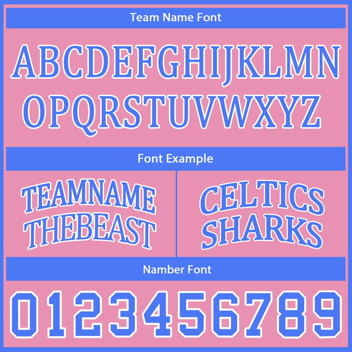 Custom Reversible Pink Blue Basketball Uniform Set | Team Name & Number - Vosoli