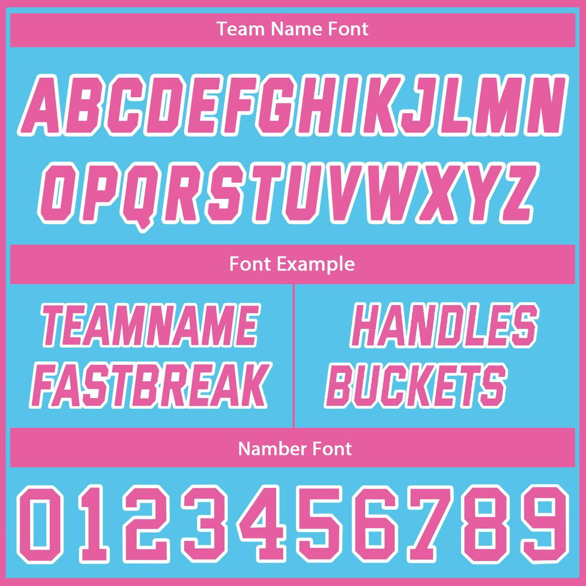 Custom Reversible Pink & Light Blue Mesh Basketball Jersey | Personalized Team Jersey | Vosoli
